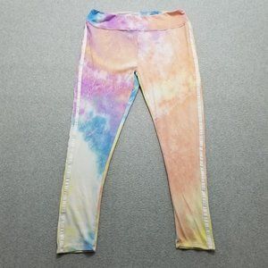 Emme Jordan Pajama Pants Womens‎ XL Elastic Sleepwear Tie Dye